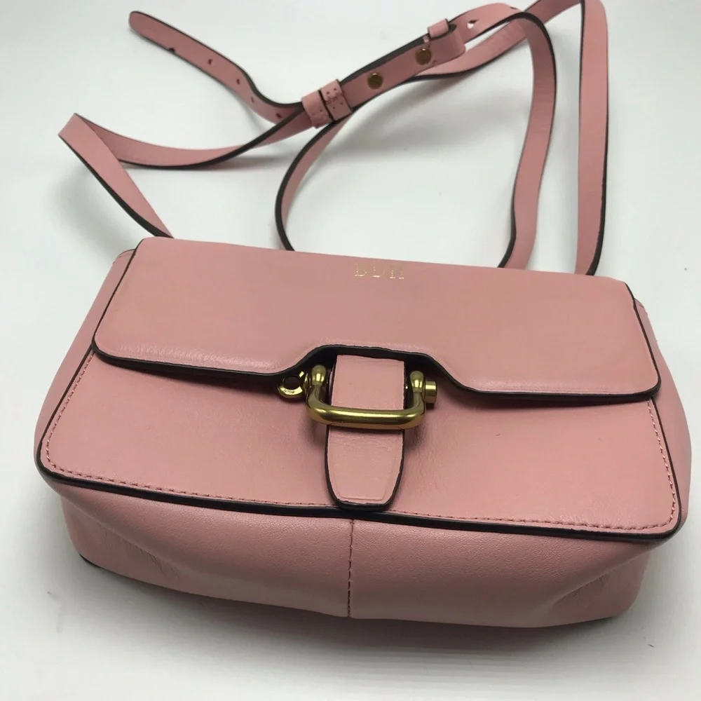 J Crew Edit Bag Leather Purse Frosty Blossom Pink $98 G1028.